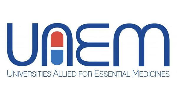 Logo for Universities Allied for Essential Medicines (UAEM) at UMD