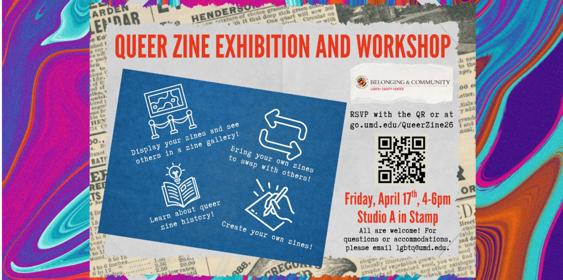 Queer Zine Exhibition and Workshop