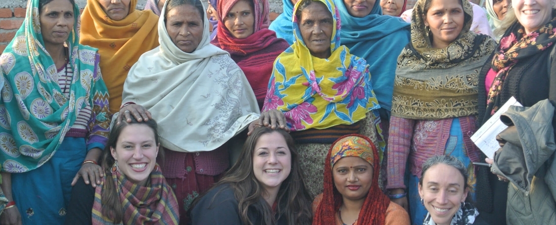 Students studying in India