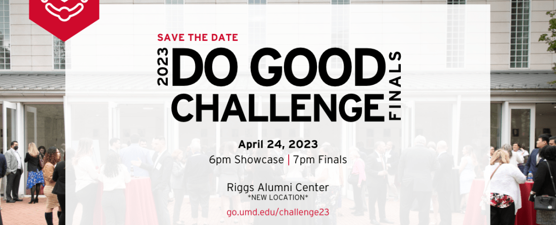 You're Invited to the 2023 Do Good Challenge at Riggs Alumni Center! 
