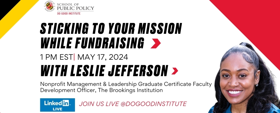 Sticking to your mission while fundraising linkedin live event
